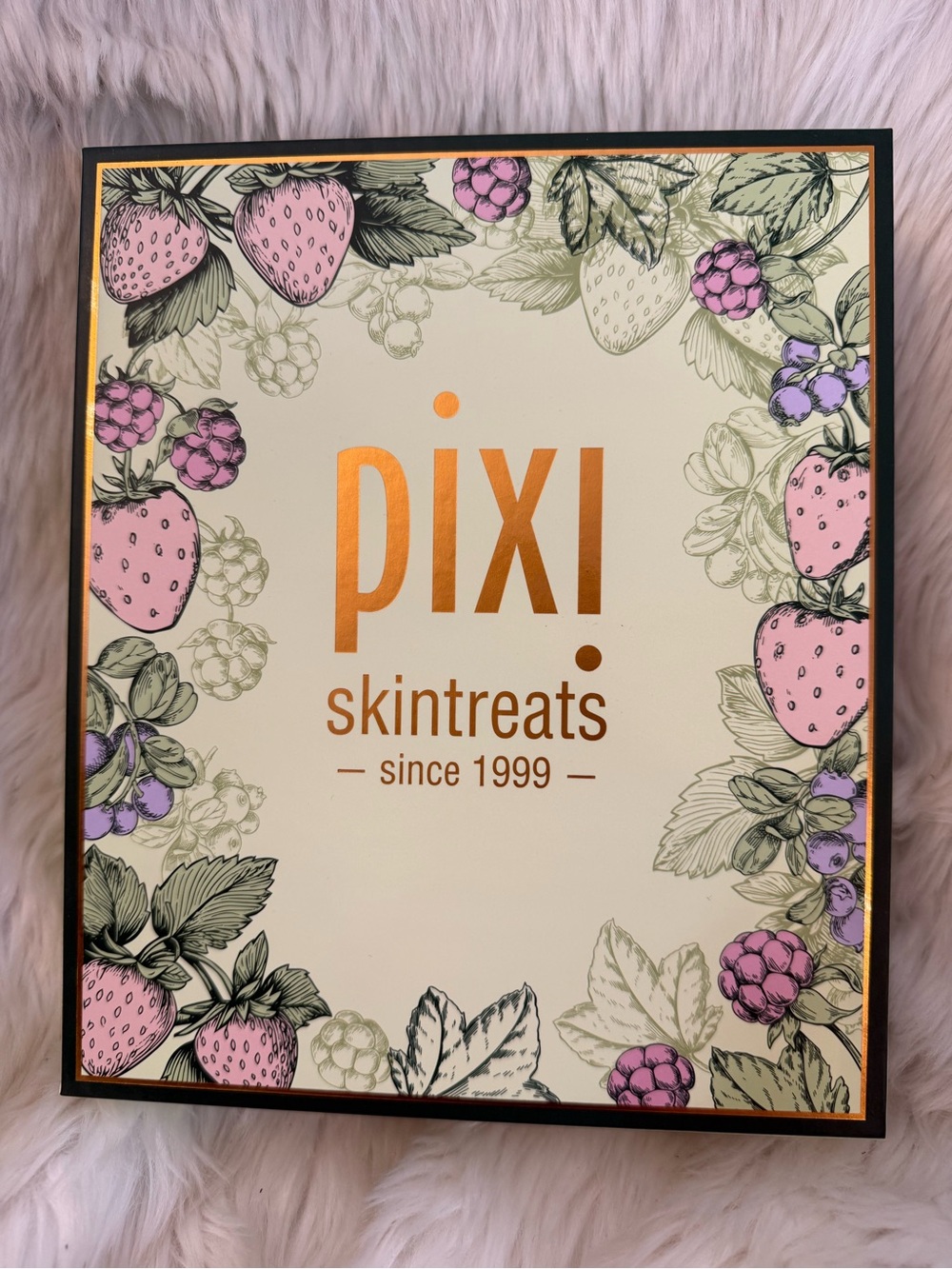 Pixi Antioxidant Tonic Revsable Cotton Pads Skintreats Gift Box Botanical Design